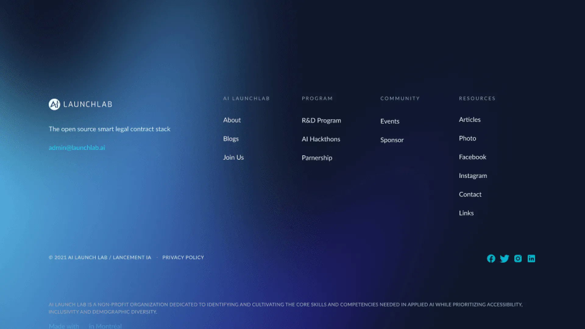 ai launchlab screenshot